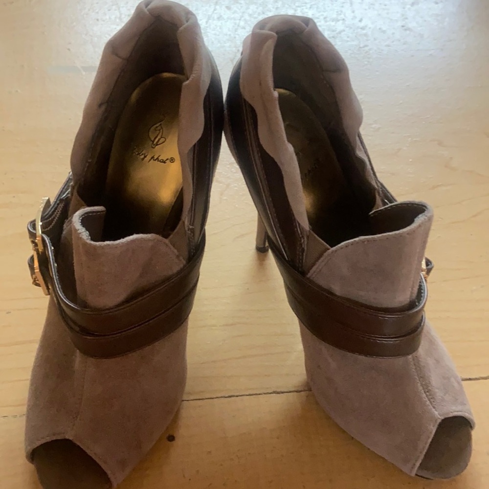 Baby phat leather upper
